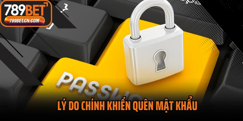 Lý do chính khiến quên mật khẩu